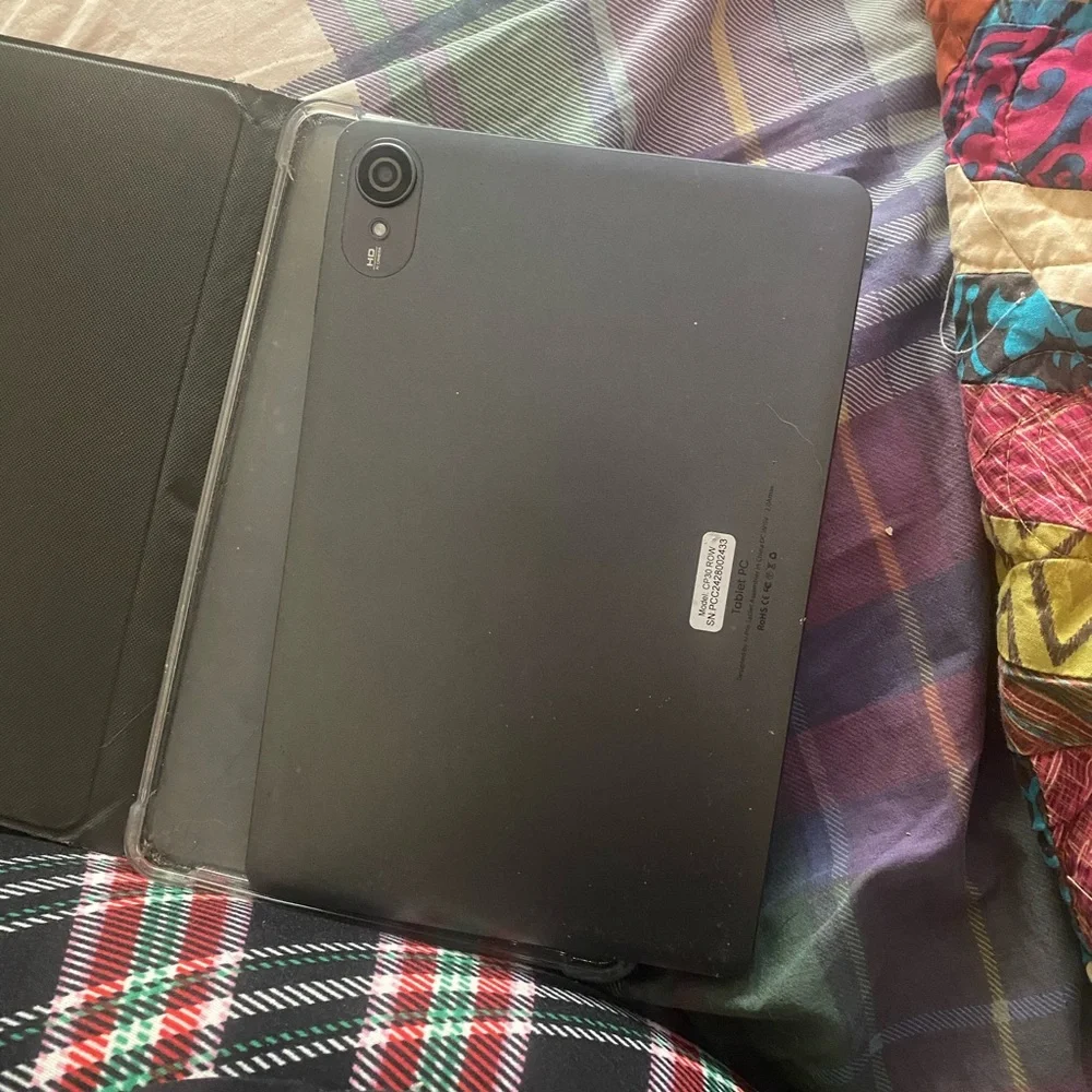 Black Tablet with Case